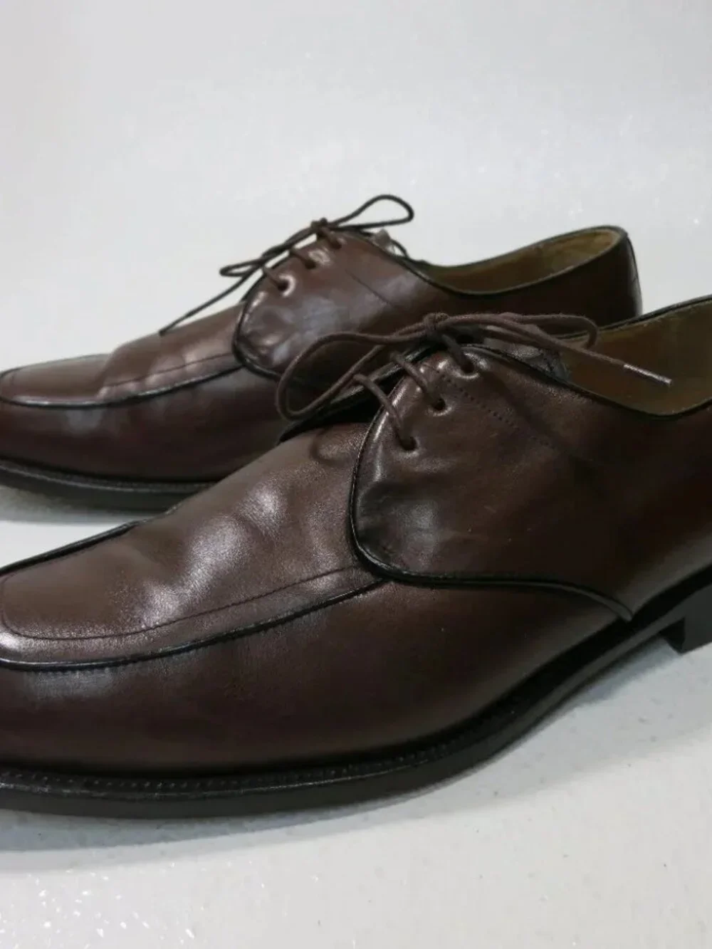 Mezlan Palmetto Split Top Leather Dress Oxfords Shoes Footwear Men's Sz 10 W